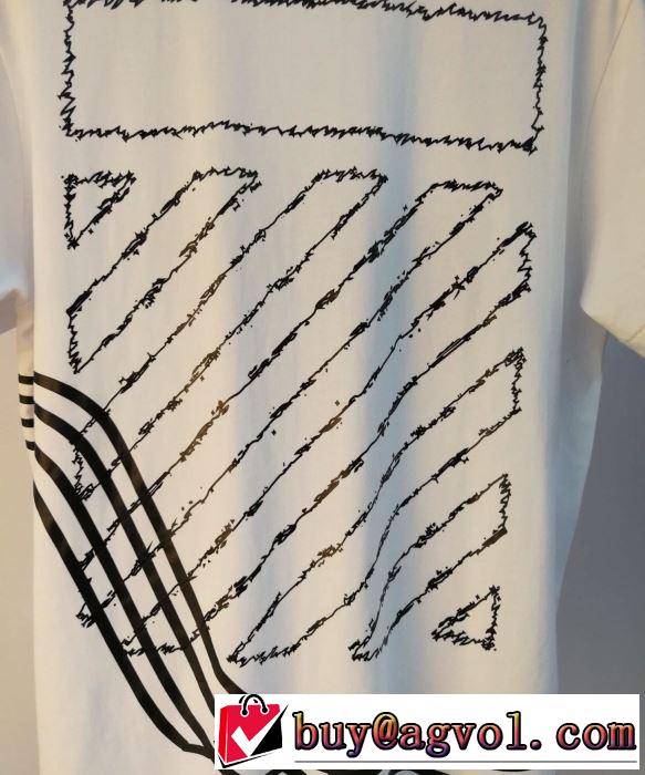 Off-White オフホワイト2019春夏は人気定番 Tシャツ/半袖 3色可選 知的な夏のスタイル