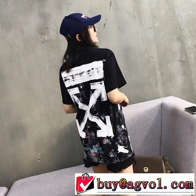 人気ストリートブランド新品  Off-White オフホワイト2019春夏は人気定番 Tシャツ/半袖