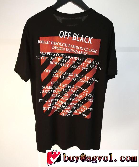  2019春夏人気トレンドアイテム Off-White ブランドの話題の新作も！ オフホワイト Tシャツ/半袖 2色可選