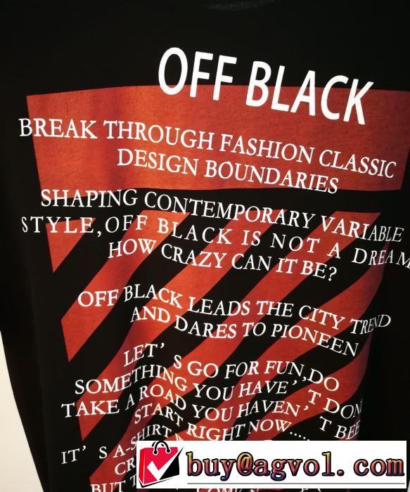2019春夏人気トレンドアイテム Off-White ブランドの話題の新作も！ オフホワイト Tシャツ/半袖 2色可選