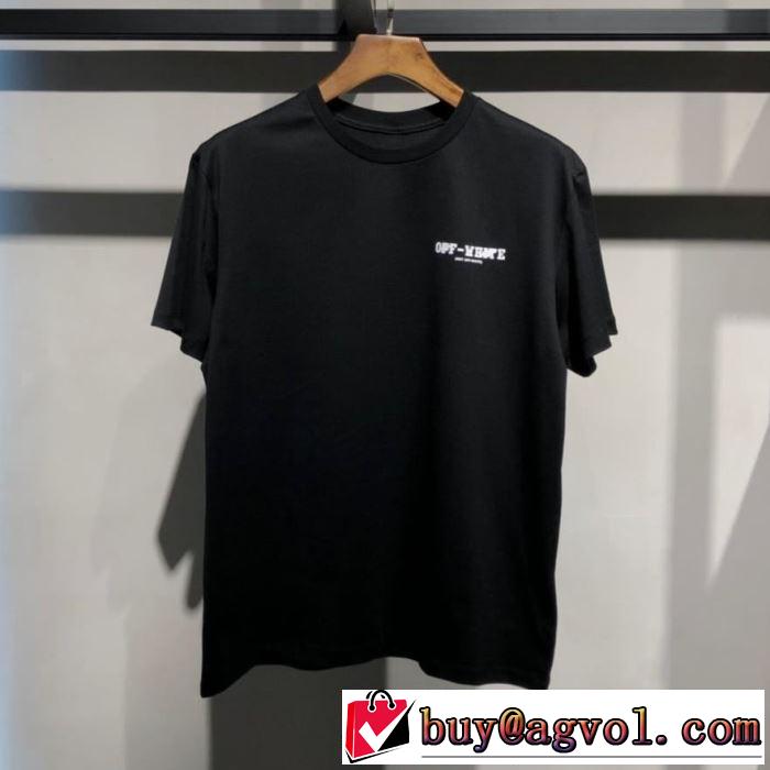 派手にはなりすぎず  Off-White オフホワイト《2019年》今、注目のストリート Tシャツ/半袖