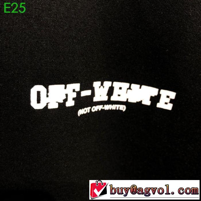 派手にはなりすぎず  Off-White オフホワイト《2019年》今、注目のストリート Tシャツ/半袖