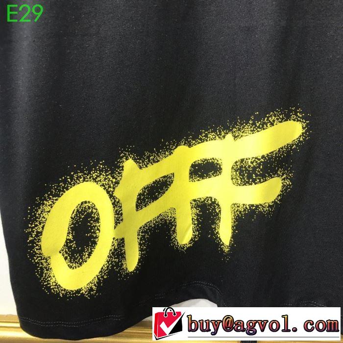 夏おすすめ人気ブランドアイテム  Off-White オフホワイト 最近のトレンドアイテム Tシャツ/半袖 2019SS