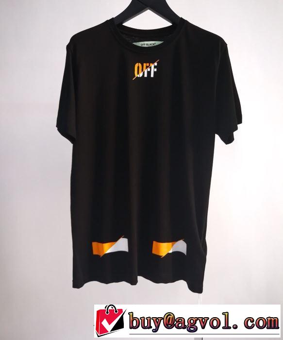 Off-White2019春夏は人気定番 オフホワイト 都市独特のトレンドアイテム Tシャツ/半袖 2色可選