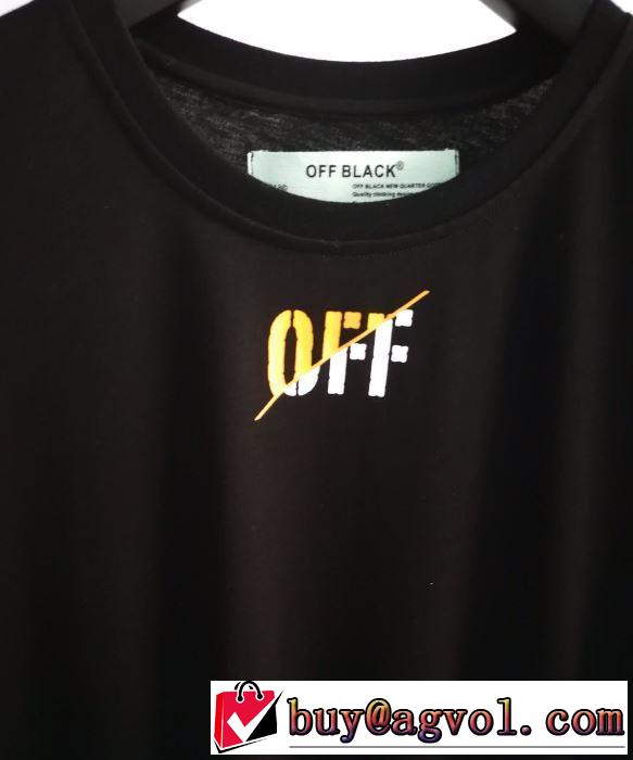 Off-White2019春夏は人気定番 オフホワイト 都市独特のトレンドアイテム Tシャツ/半袖 2色可選