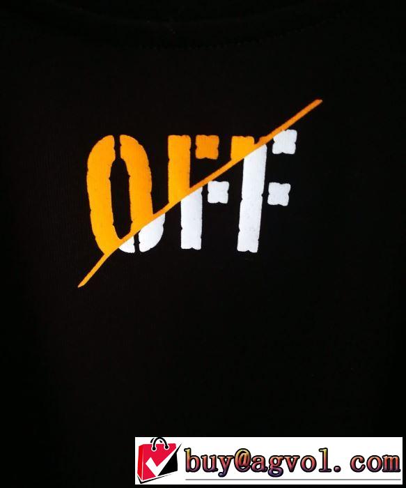Off-White2019春夏は人気定番 オフホワイト 都市独特のトレンドアイテム Tシャツ/半袖 2色可選