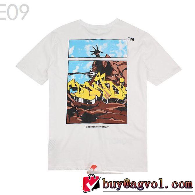 毎年トレンドアイテムが出る  Off-White オフホワイト2019SS Tシャツ/半袖 2色可選