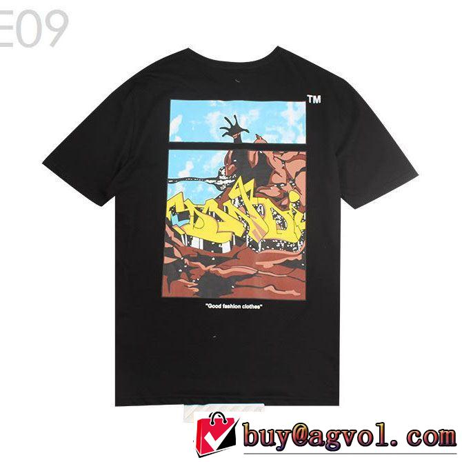毎年トレンドアイテムが出る  Off-White オフホワイト2019SS Tシャツ/半袖 2色可選