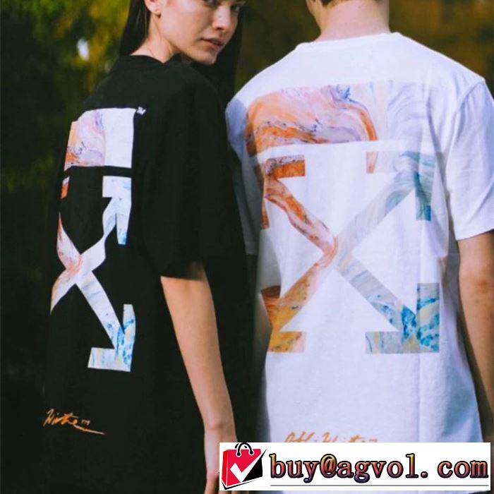  大人カジュアル上手に Off-White オフホワイト 2019年春夏シーズンの人気 Tシャツ/半袖