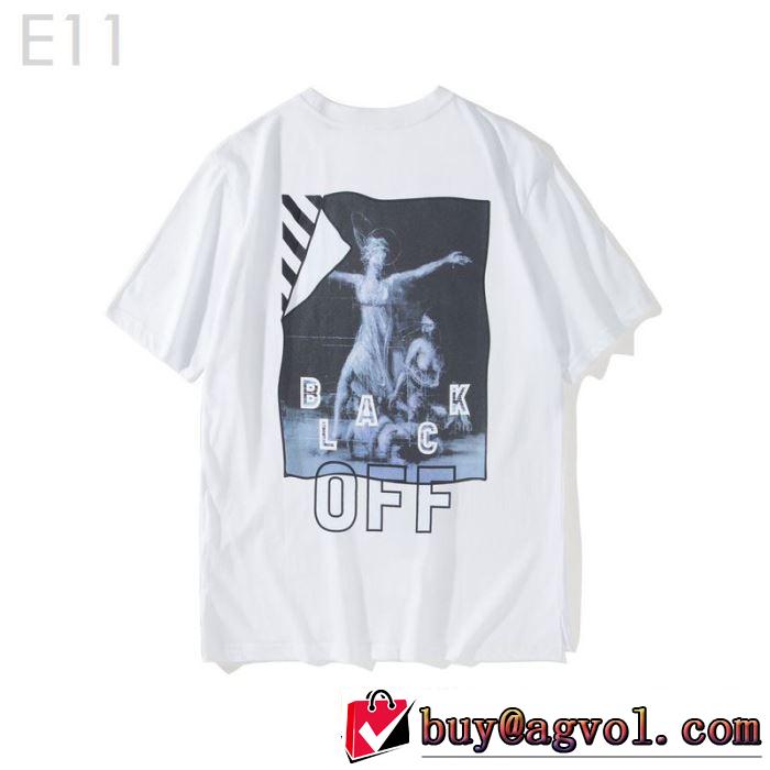 着回し力も抜群です！ 2色可選  Off-White 2019年夏の一押しファッションアイテムオフホワイト Tシャツ/半袖