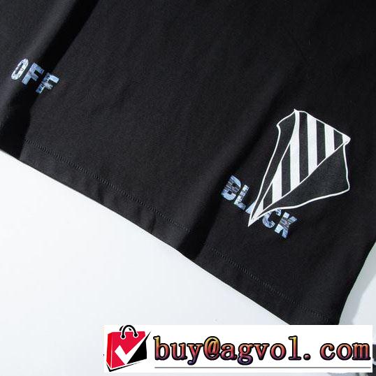 着回し力も抜群です！ 2色可選  Off-White 2019年夏の一押しファッションアイテムオフホワイト Tシャツ/半袖