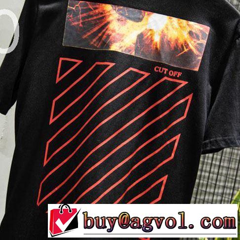 海外セレブは大人気 Off-White オフホワイト2019年春夏シーズンの人気  Tシャツ/半袖