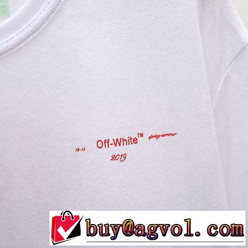 Tシャツ/半袖 今期注目のブランドトレンド Off-White オフホワイト  2019春夏は人気定番