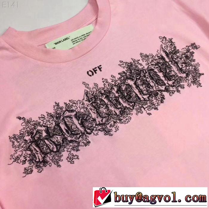 Tシャツ/半袖  今流行りの最新コレクション2019年春夏シーズンの人気 Off-White オフホワイト
