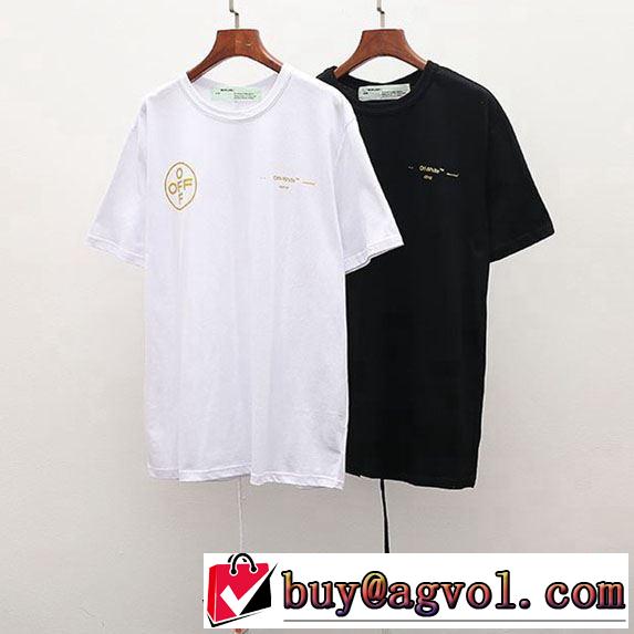 2019年夏の一押しファッションアイテム Off-White オフホワイト Tシャツ/半袖 2色可選