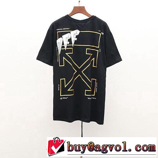 2019年夏の一押しファッションアイテム Off-White オフホワイト Tシャツ/半袖 2色可選