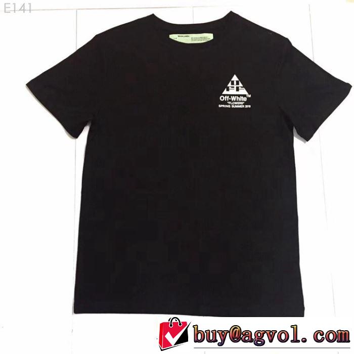 Off-White オフホワイト 2019春夏人気トレンドアイテム Tシャツ/半袖  元気な印象のコーデ