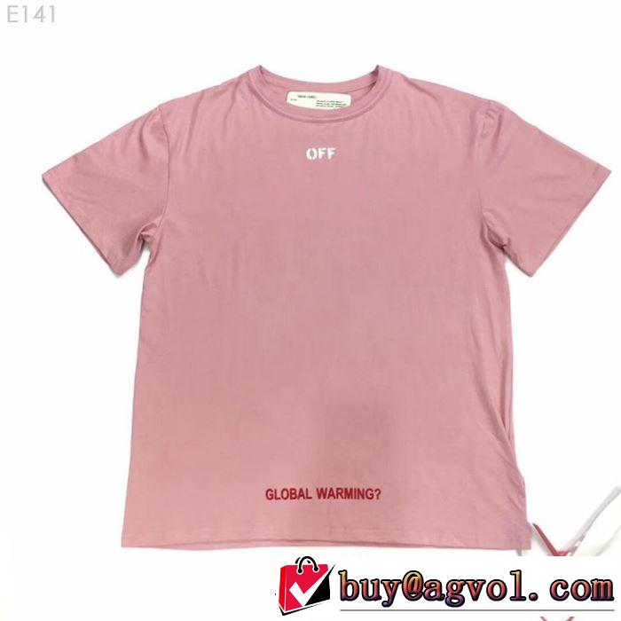 オフホワイト Tシャツ/半袖2019春夏人気トレンドアイテム  オシャレアイテム Off-White