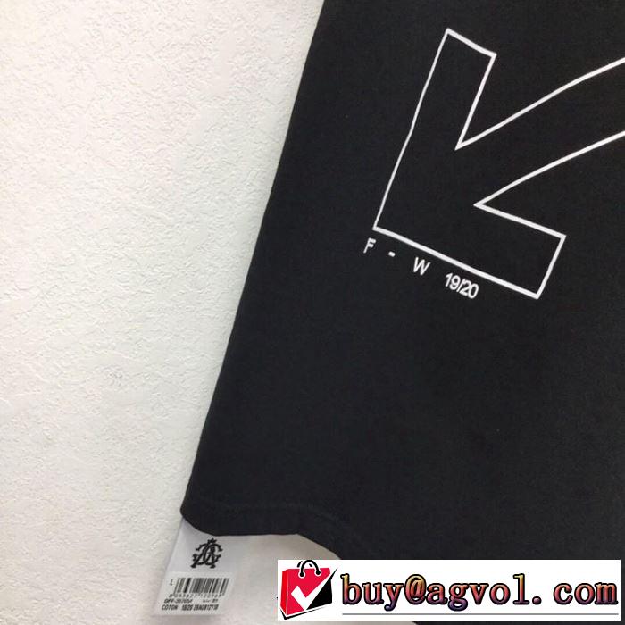 夏おすすめ人気ブランドアイテム Off-White 2019春夏は人気定番オフホワイト Tシャツ/半袖 2色可選