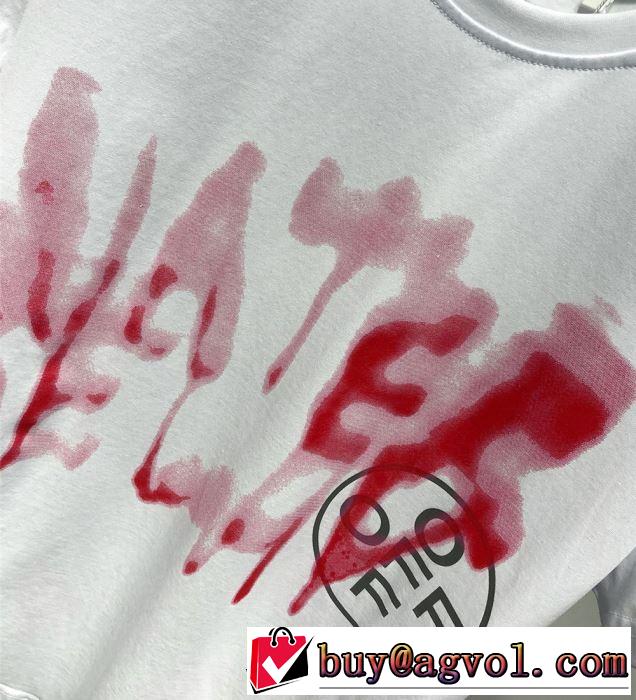 今風の着こなし新品 Off-White オフホワイト Tシャツ/半袖 2色可選 2019SS毎年トレンドアイテムが出る