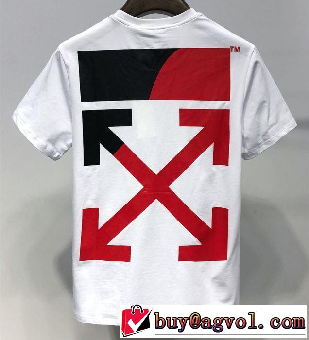 ファッションにトレンド Off-White オフホワイト Tシャツ/半袖  2色可選2019春夏人気トレンドアイテム