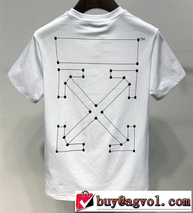  今流行りの最新コレクション Off-White オフホワイト Tシャツ/半袖 2色可選《2019年》今、注目のストリート