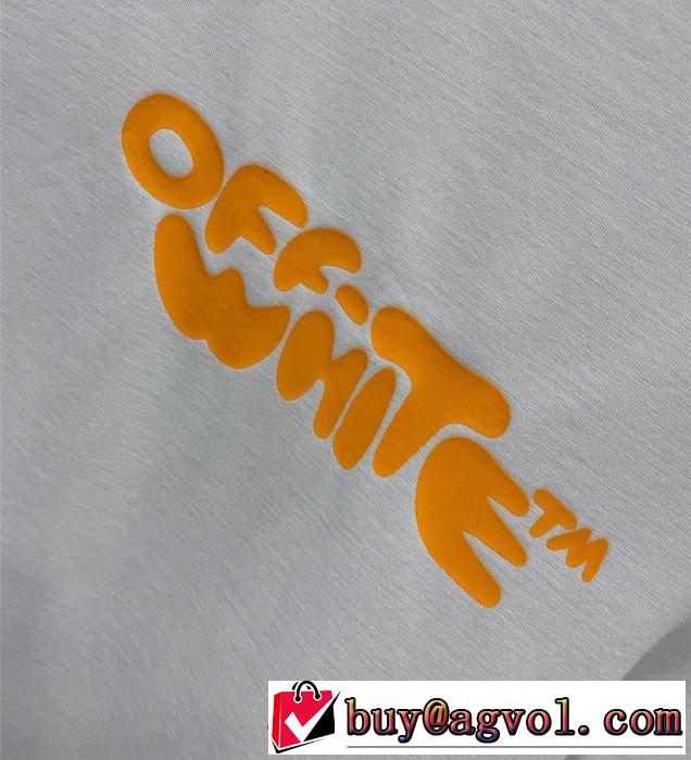 2色可選オススメしたい最新注目ファション Off-White オフホワイト 2019年春夏シーズンの人気 Tシャツ/半袖