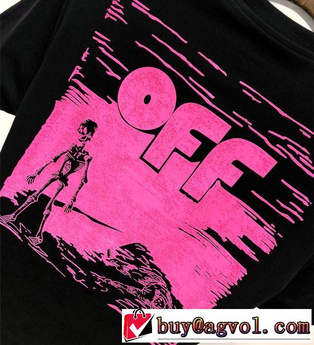 ベストはキレイめな印象に Off-White オフホワイト 2色可選2019春夏は人気定番 Tシャツ/半袖