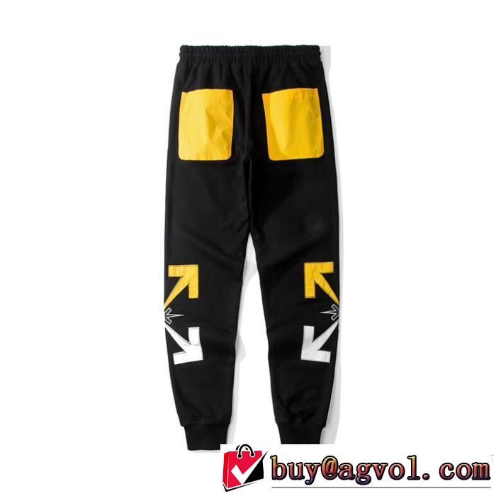 Off-White オフホワイト チノパン 2色可選 2019SSのトレンド商品 最新のトレンドブランド人気的