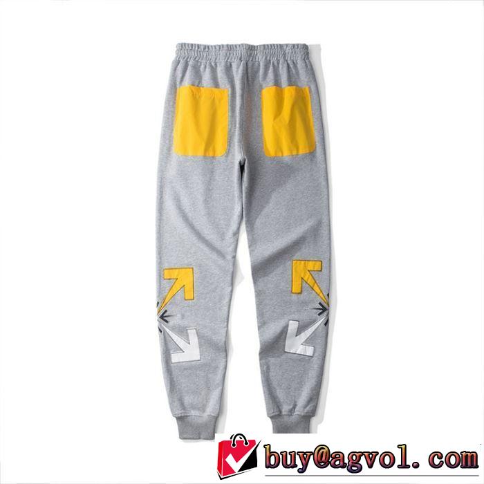 Off-White オフホワイト チノパン 2色可選 2019SSのトレンド商品 最新のトレンドブランド人気的