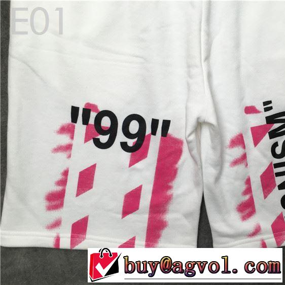 2色可選都市独特のトレンドアイテム Off-White オフホワイト スエットパンツ夏らしい季節感2019SS