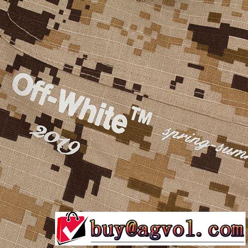 2019春夏人気トレンドアイテム Off-White 優しい雰囲気スタイリッシュに オフホワイト スエットパンツ
