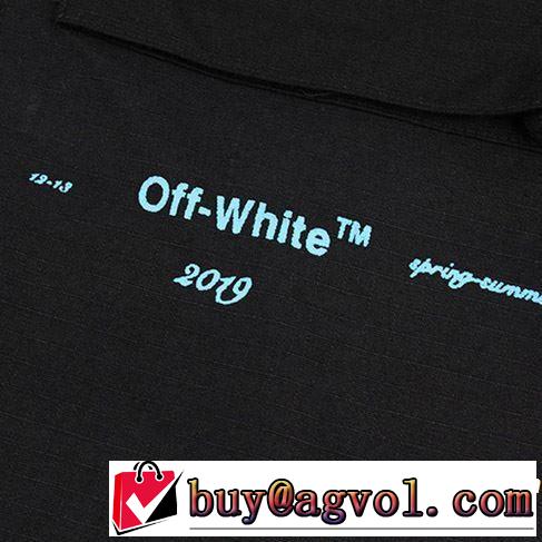 Off-White オフホワイト カジュアル?ウエア 爽やかな雰囲気に仕上げる 2019年夏の一押しファッションアイテム