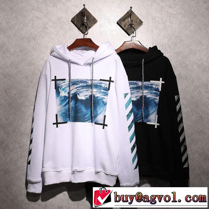 Off-White 2019春夏人気トレンドアイテム オフホワイト 2色可選 今流行りの最新コレクションパーカー