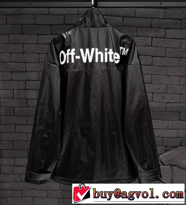  軽量ジャケット2019春夏のトレンド新商品 Off-White オフホワイト今季は特に注目ファション