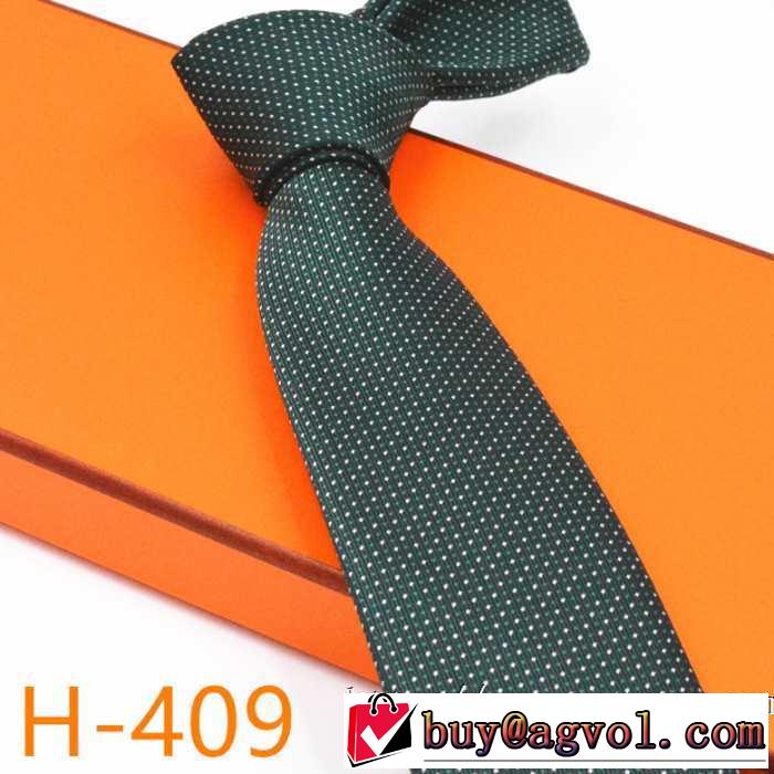 2色可選 エルメスおしゃれでおすすめ今季トレンド  HERMES ネクタイ 2019トレンドアイテム激安