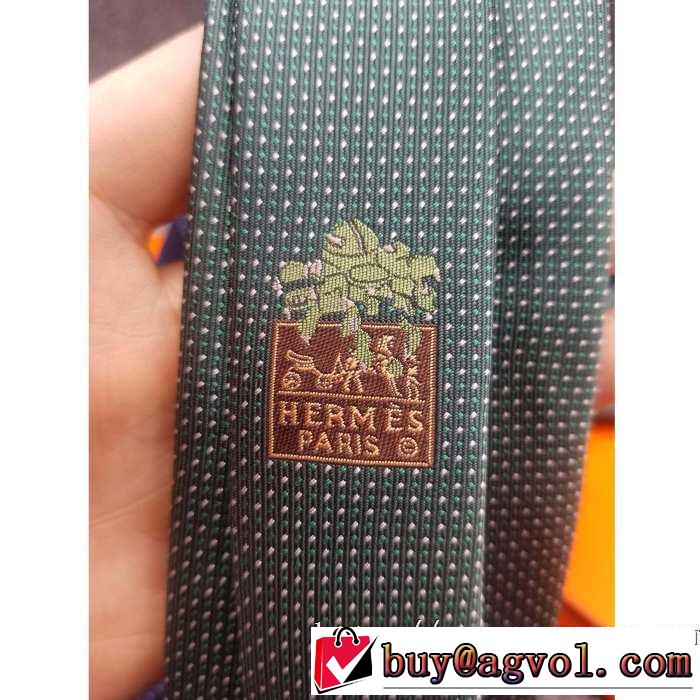 2色可選 エルメスおしゃれでおすすめ今季トレンド  HERMES ネクタイ 2019トレンドアイテム激安