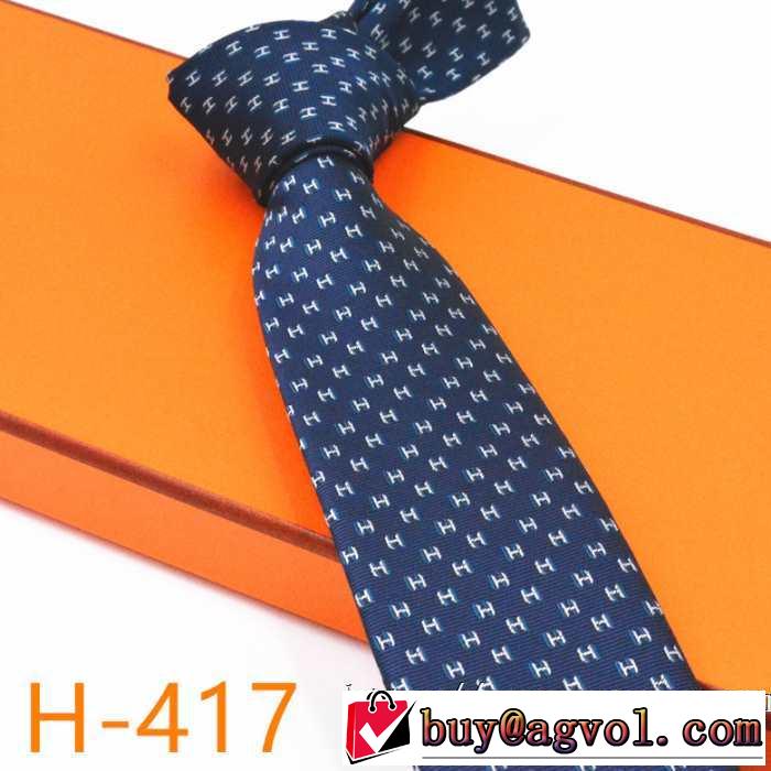 2019秋断然ブランド推し エルメス HERMES ネクタイ おしゃれさんはいち早く取り 多色可選
