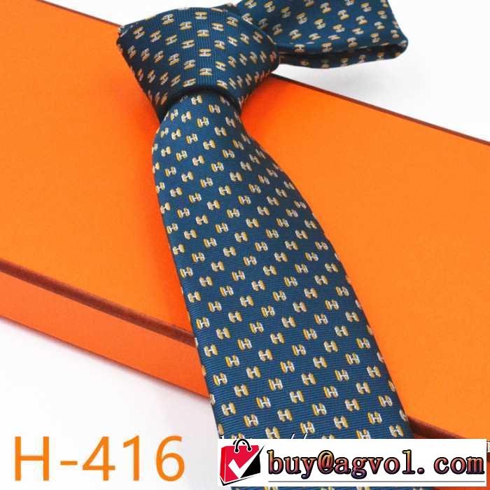 2019秋断然ブランド推し エルメス HERMES ネクタイ おしゃれさんはいち早く取り 多色可選