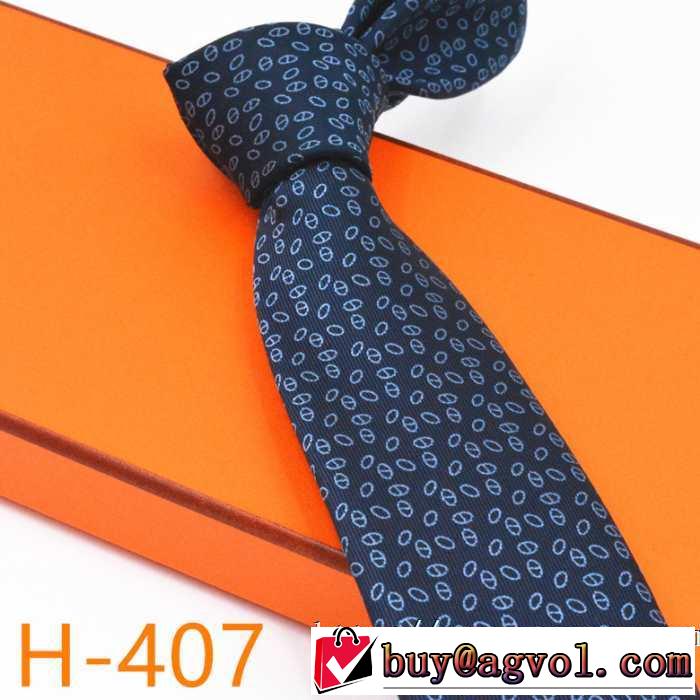 おすすめする注目トレンド エルメス2019トレンドカラー秋冬セール HERMES ネクタイ  2色可選