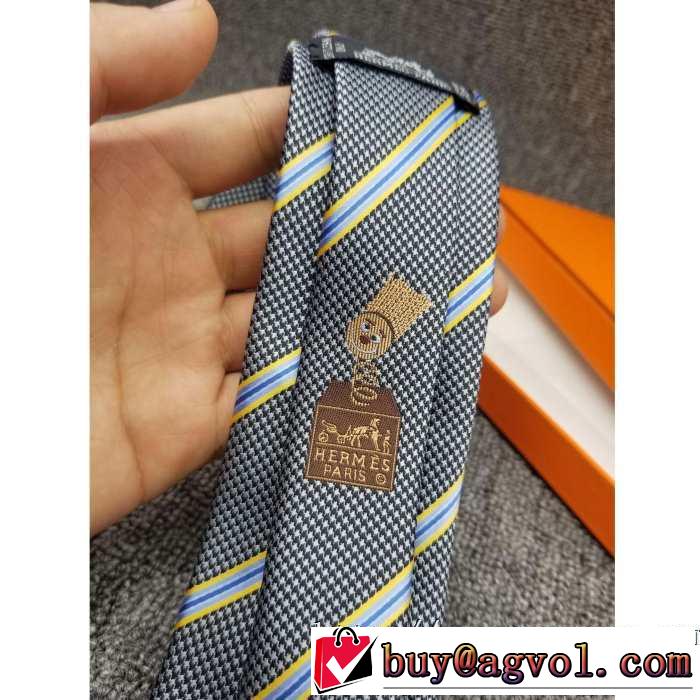 エルメス2019秋冬トレンド押さえておきたい HERMES ネクタイ オシャレスタイルが今年流