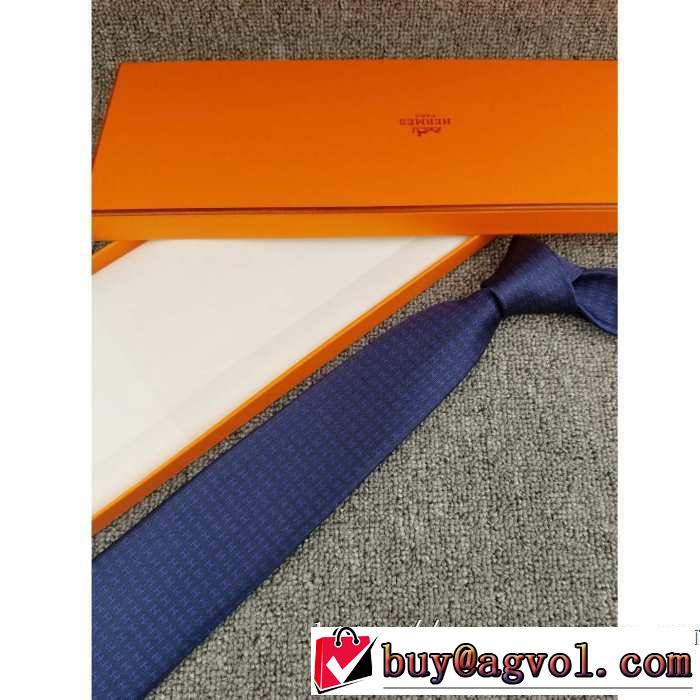 おしゃれ感度が高い秋冬トレンド エルメス HERMES ネクタイ 2019秋のファッショントレンドはこれ