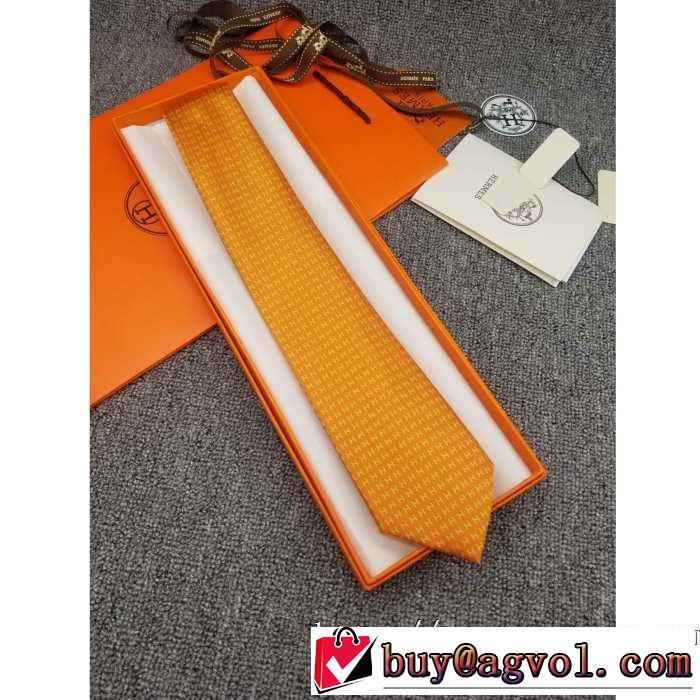 2019秋のファッショントレンドはこれ エルメス HERMES ネクタイ おしゃれさんはいち早く取り