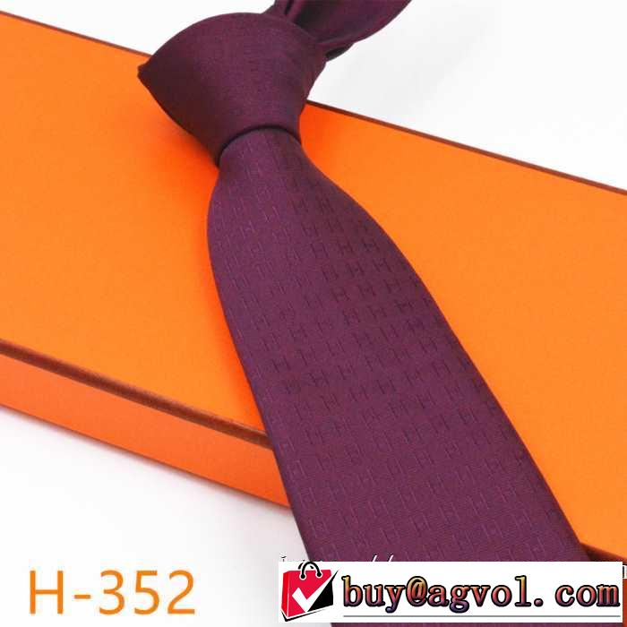 2019トレンドアイテム激安 エルメスお洒落で秋冬注目トレンド  HERMES ネクタイ