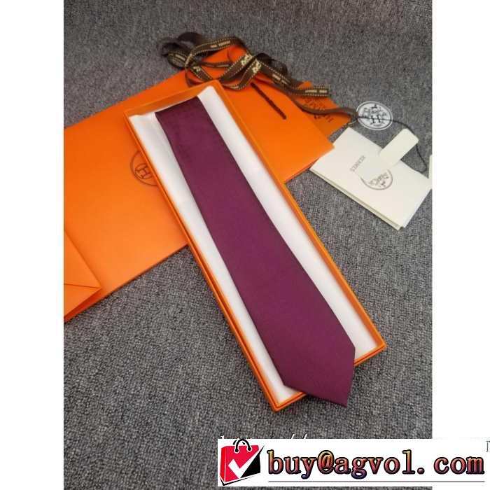 2019トレンドアイテム激安 エルメスお洒落で秋冬注目トレンド  HERMES ネクタイ