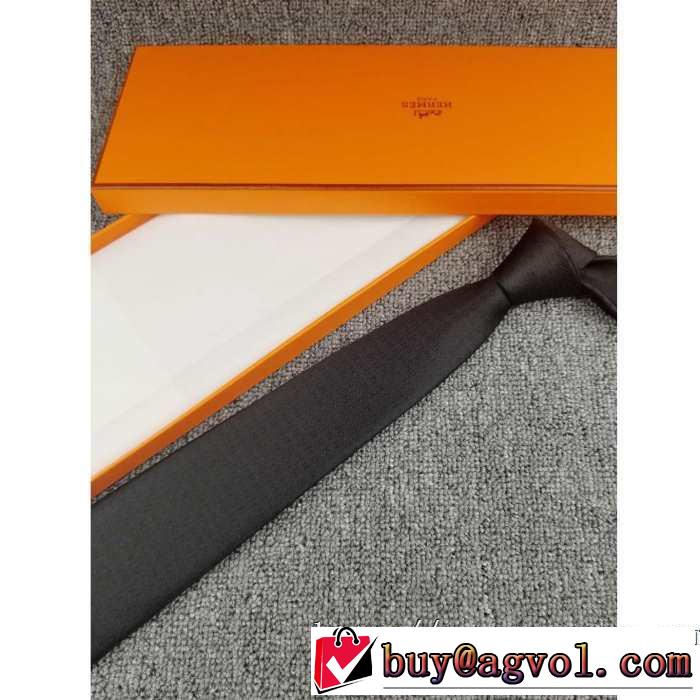 トレンド入り確実最新コレクション HERMES ネクタイ エルメス 2019秋断然ブランド推し