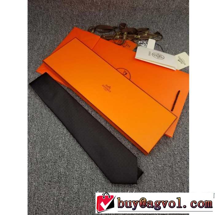 トレンド入り確実最新コレクション HERMES ネクタイ エルメス 2019秋断然ブランド推し