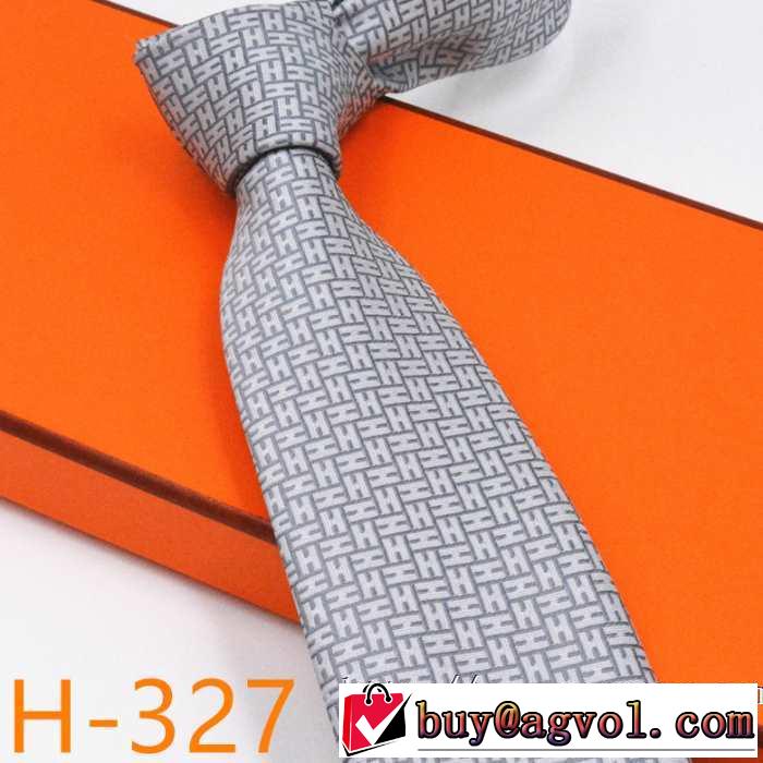 多色可選  秋こそ楽しめるアイテム エルメス2019秋、イチオシ上品 HERMES ネクタイ