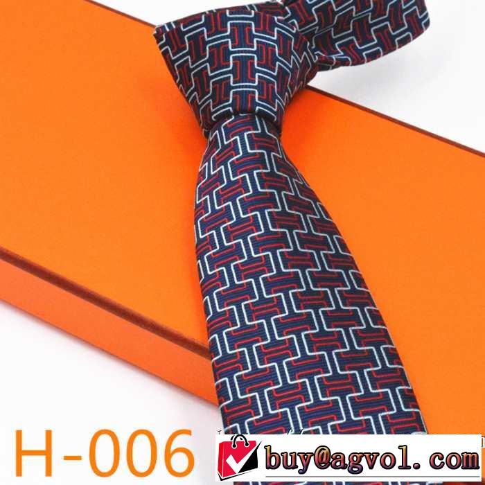 2色可選 エルメス 秋冬から人気継続中 HERMES ネクタイ 先取り 2019/2020秋冬ファッション