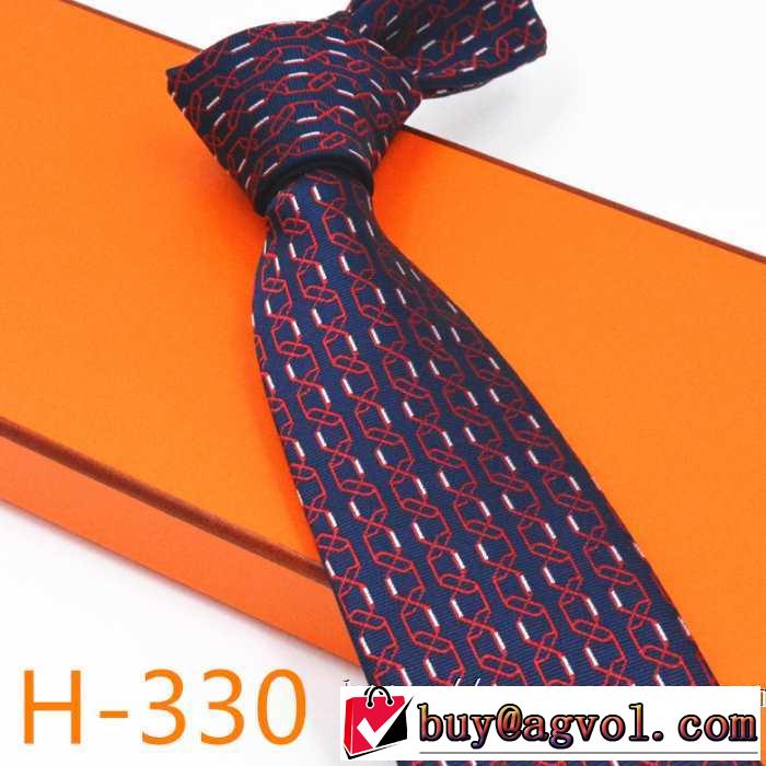 現在流行中のおすすめ人気 エルメス 2019秋のファッショントレンドはこれ HERMES ネクタイ 3色可選